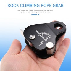 Rope Ascender,Rock Climbing Tree Arborist Rope Grab Self-Locking Rope Grip8621