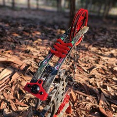 Archery Compound Bow Kit 30-60lbs Dual-use Short Axis Hunting Target RHLH