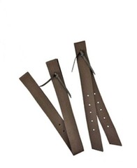 Brown Nylon Cinch Strap and Off Billet Set 1-3/4″