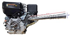 Exhaust Header pipe for: Predator Max 459cc, Duromax XP16HPE & XP18HPE 457cc