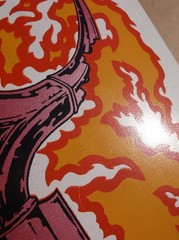 1988 POWELL PERALTA TOMMY GUERRERO «FLAMING DAGGER» SKATEBOARD DECK RARE