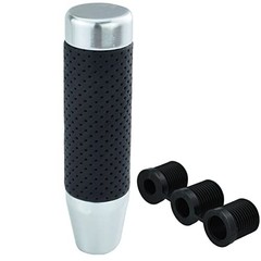 5″ Weighted Gear Shift Knob Aluminum Alloy Long Shift Stick Handle for Silver A