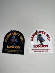 Carhartt WIP London Sticker (black And White)