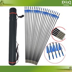 30/40LBS Archery Fiberglass Arrows Practice Target 31″ Bow Shoot Hunt archery