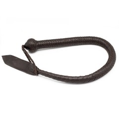 2 Pack Genuine Leather BDSM Set 3FT Tail 16 Plait Cowhide Spanking Paddle