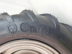 22×11.00-10 TIRE RIM WHEEL Assembly Zero Turn Mower Garden Tractor Go Kart 1″ ID