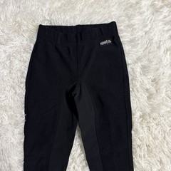 Child’s Medium Black Kerrits Full Seat Horseback Riding Tights Breeches