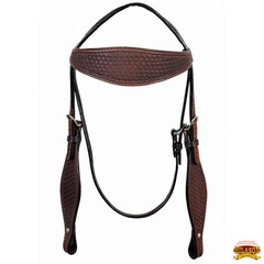 C–SET Western Horse Headstall Breast Collar Set Tack American Leather Hilason