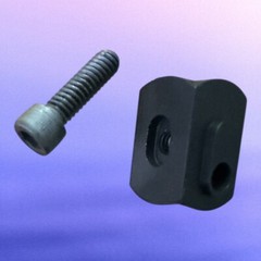 Lapco 90* 90 Degree Offset Foregrip Adapter Tippmann A5 Matte Dust Black