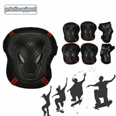 Adult Wrist Elbow Knee Pads Cycling Roller Skate Protective Gear Guard 6Pcs/set