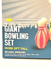 Inflatable Giant Bowling Set