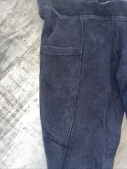 Dover Saddlery Mens Full Length Trouser Size M Riding Pants Black Cotton Blend