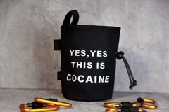 Chalk bag «Yes, yes, this is cocaine», Definitely Not Chalk