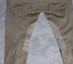 Ariat Pro-Series Pro-Circuit Tan Side-Zip Equestrian Breeches 30L, Preowned