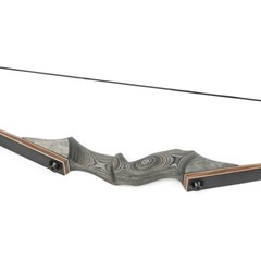 60″ Takedown Longbow 20-60lbs RH LH Archery Hunting Target Shooting Black Hunter