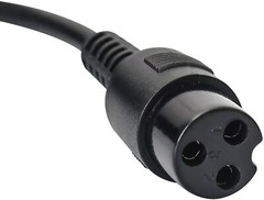 42V 2A Li-on Battery Power Adapter Charger with PowerFast 3 Prong Connector
