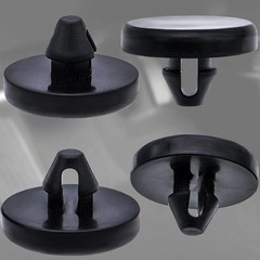 4PCS Brake Pedal Stop Pads, Brake Light Switch Stopper, Brake Switch Pad, Car Tr