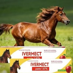 New Paste Wormer Horse Dewormer Apple Flavor US Free Shipping EXP 1/2028