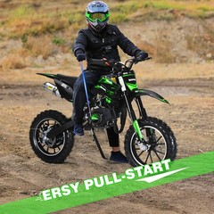 Kids 49cc 2-Stroke GAS Power Mini Pocket Dirt Bike Off Road Motorcycle Motorbike