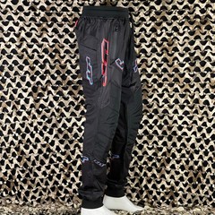 NEW JT Jogger Pro Paintball Pants – Black Grunge Blue/Red – XX-Large