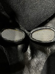 Horror Airsoft Paintball Halloween Mask Excellent Condition Purple/Black/Yellow
