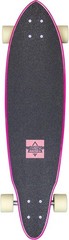 Dusters Culture Pink/Yellow 8.5″ x 33.0″ Longboard Cruiser Skateboard Complete