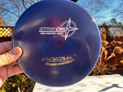 Star CRO Penned OOP New PFN (One of a Kind) Purple Gold Disc Golf Innova #5053