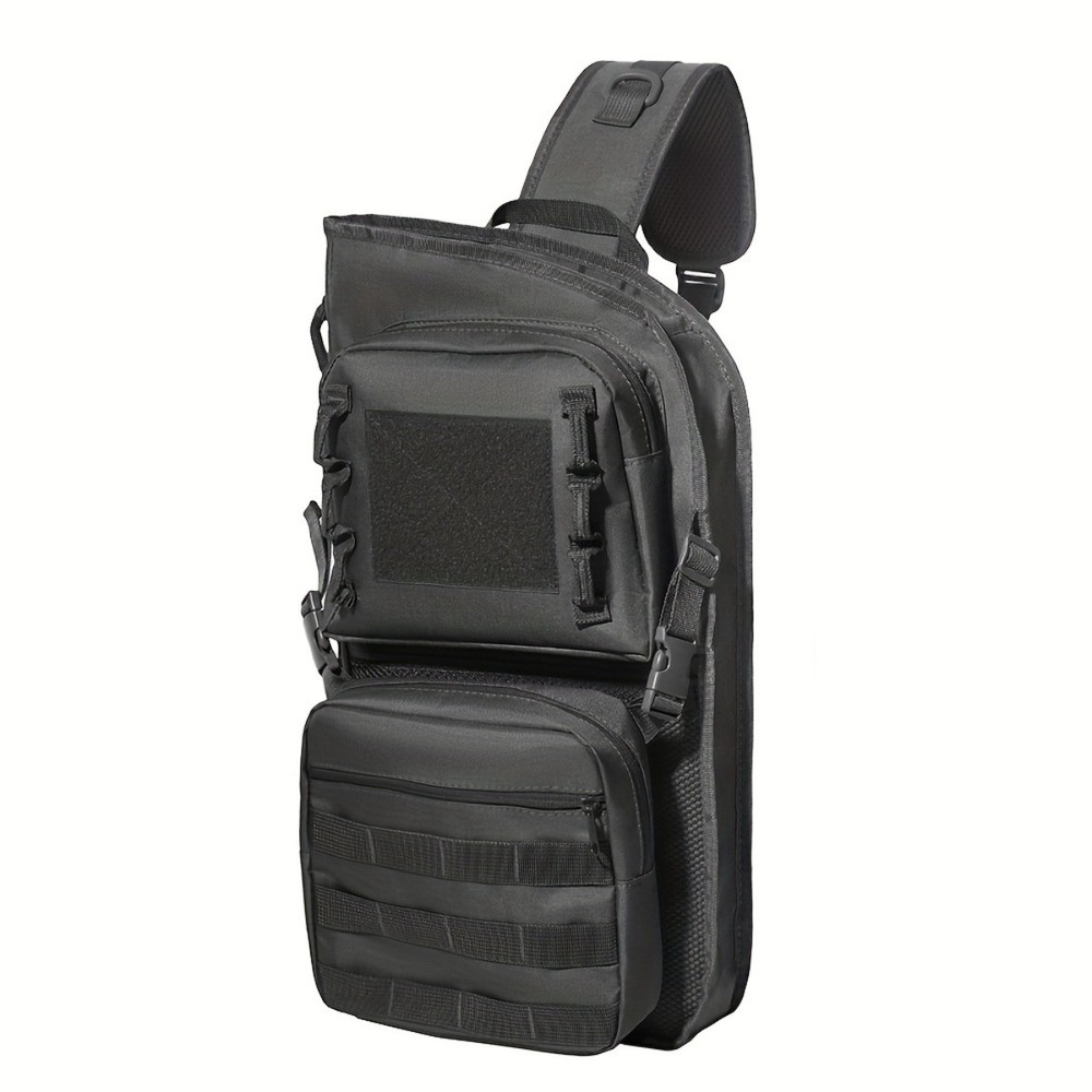 Lightweight Back Arrows Quiver with Molle System Pocket Foldable Hip Arrows Bag