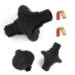 Archery Lip Bead 2XCopper Buckles Soft Silicone Color Shooting Accuracy Target