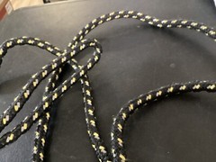 8′ Long Black and White Rope