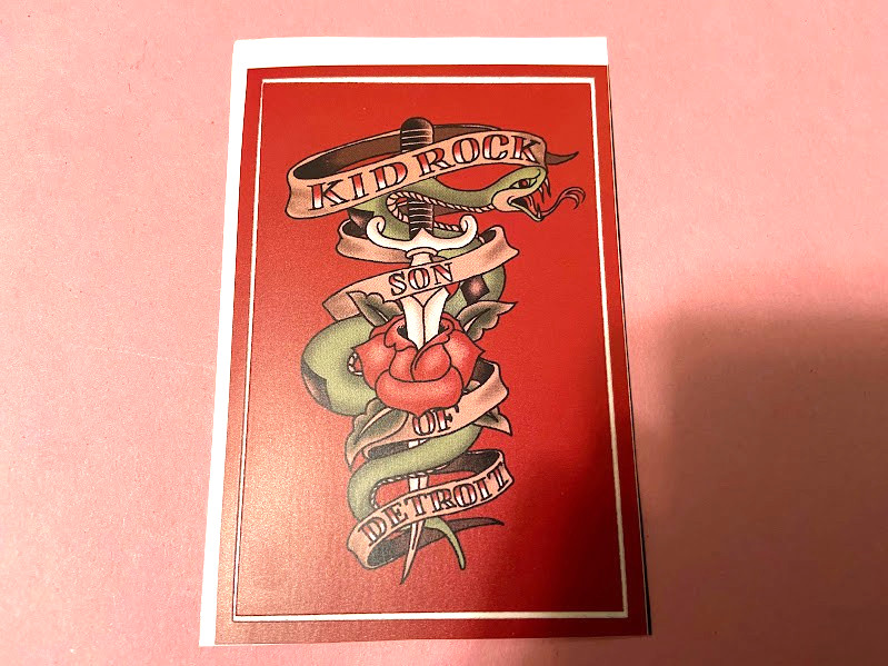 Kid Rock – Sticker-Son Of Detroit [4.5 x 3 inches]- Licensed New