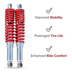 12-3/4″ (325 mm) Adjustable Shock Set 10 mm Eyes for 150cc – 250cc Go-Kart