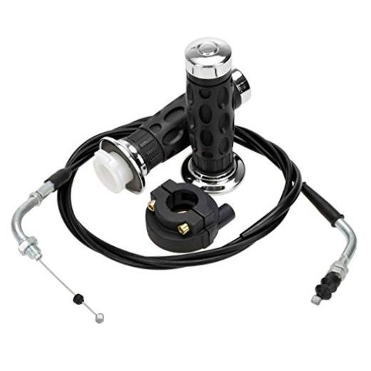 Throttle Twist Grip Set 78″ Scooter Throttle Cable for GY6 50cc, 80cc, 125c,