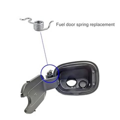 Fuel Door Spring, Gas Tank Door Cover Spring Compatible Fuel Door Srping Only