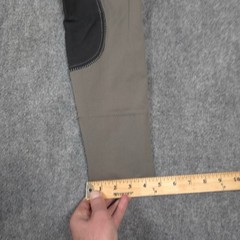 Cavallo Crystal Breeches Womens 28×27 Gray Equestrian Riding Pants READ