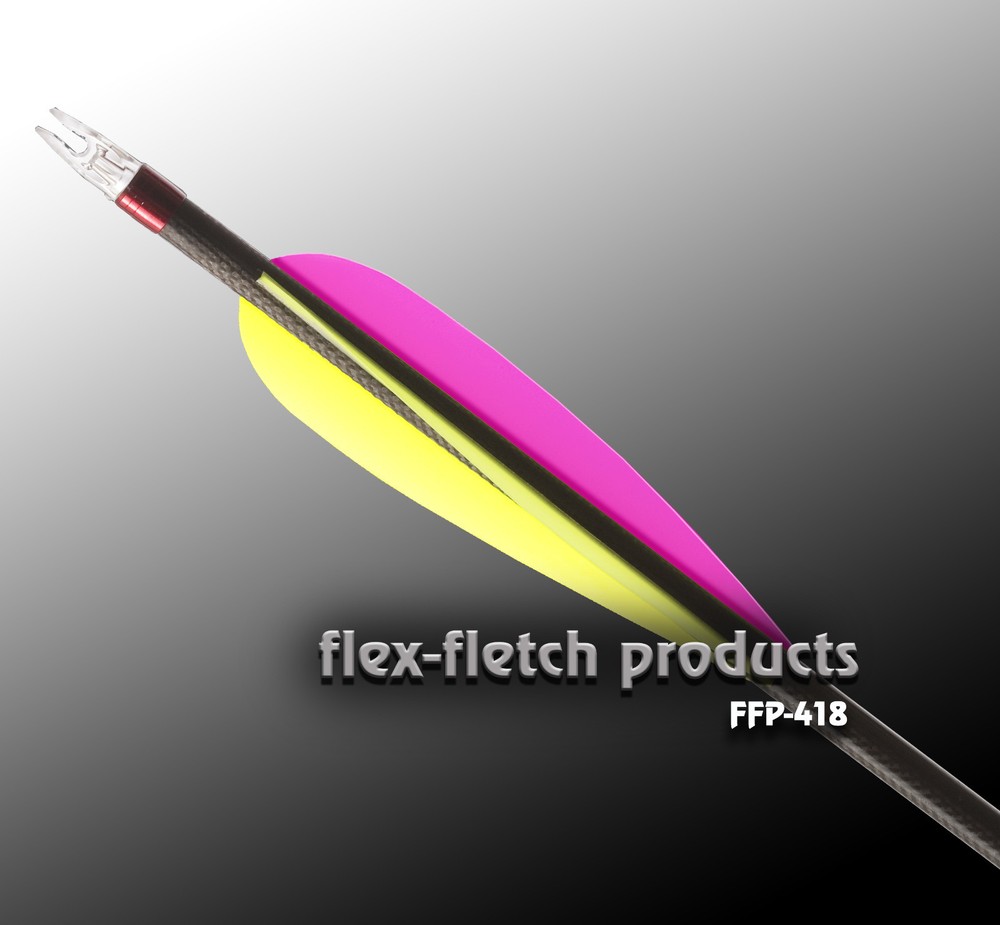 FFP-418 Target/Hunting Vanes – Flex-Fletch, 17 Colors – 36 pack