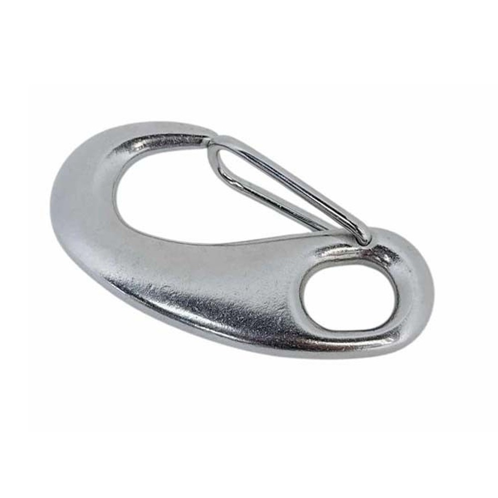 T316 Stainless Steel Gate Snap Hook 3-3/4″, 1000 Lbs WLL Marine Grade Carabiner