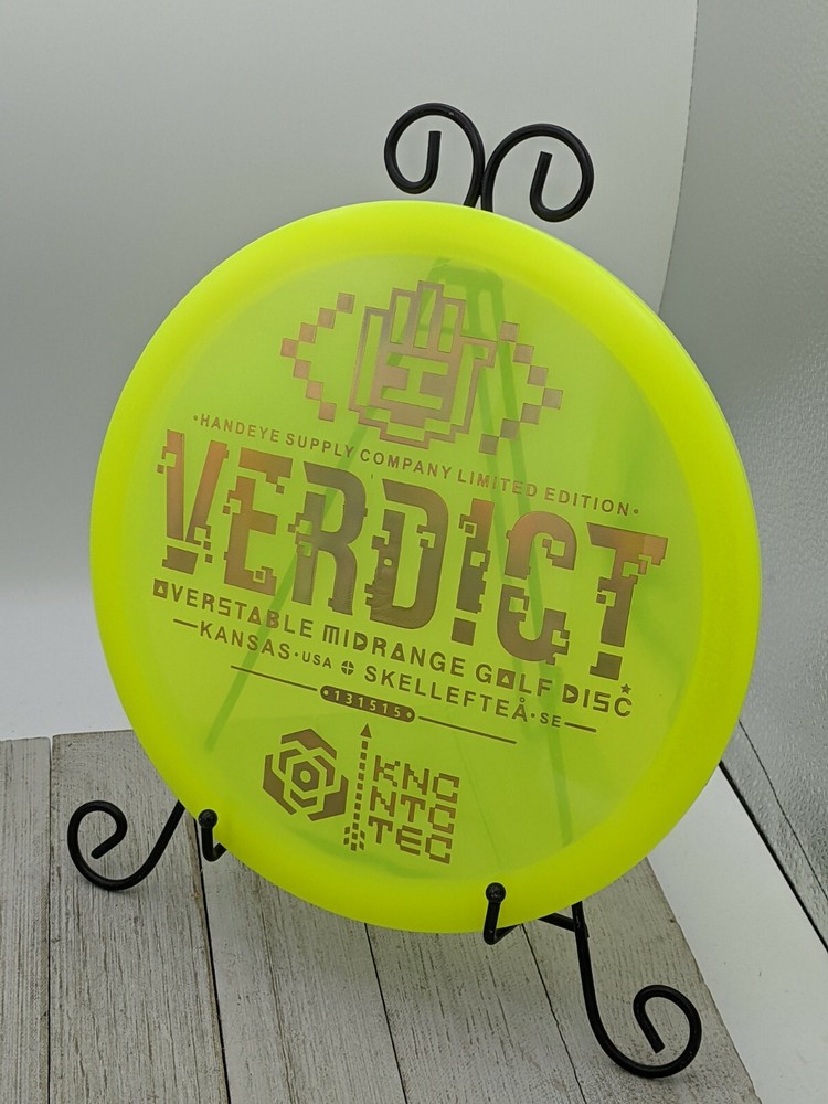 New Dynamic Discs Lucid Verdict Midrange Disc Golf Disc Handeye Stamp 177 Grams