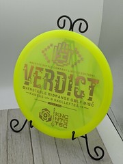 New Dynamic Discs Lucid Verdict Midrange Disc Golf Disc Handeye Stamp 177 Grams