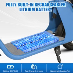 450W E-Foldable Electric Bike Electric Scooter With Seat Ebike UL 2849 certified
