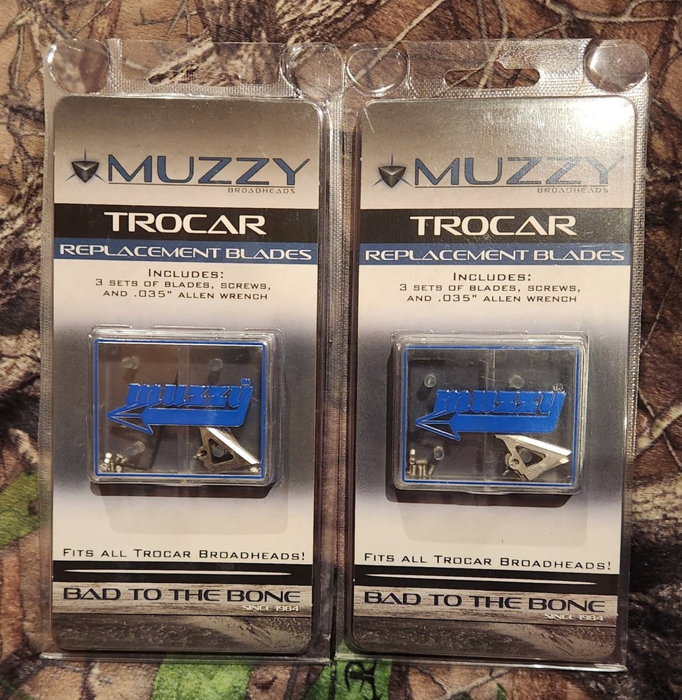 Muzzy Trocar Replacement Blades – 2 Packs