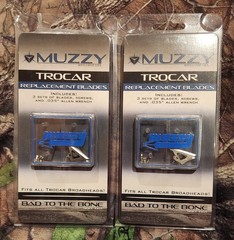 Muzzy Trocar Replacement Blades – 2 Packs