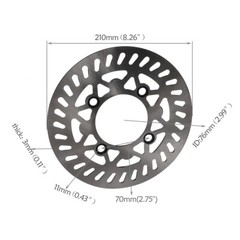 Front 70/100-19 Rear 90/100-16 Wheel Tire Tube Disc Brake TTR125 CRF150 KLX140