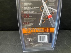 Rage Try Pan No Collar Crossbow 2-blade 100 grain 2″+ cut