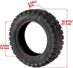 Motorcycle Electric Scooter Refitted 11-inch Tubeless Tyre 90/65-6.5 Thick Road