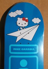 2016 GIRL X SANRIO MIKE CARROLL «SANRIO WORLD» SKATEBOARD DECK HELLO KITTY