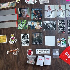 Supreme Sticker & Accessories Lot – Gucci Mane Shower Cap Bouncy Ball And More