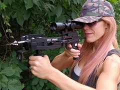 125lbs MINI STRIKER PISTOL CROSSBOW WITH 5 RED DOT SIGHT
