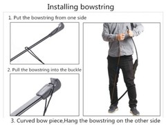 51 inch Recurve Bow 30lbs / 40lbs for Right Handed Archery Bow Outdoor Hunting