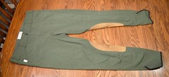 Tailored Sportsman Trophy Hunter breeches mid/front Loden Green, 34L long